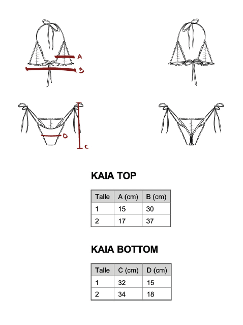 Guía de tallas